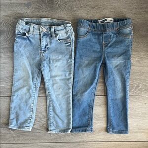 Kids Denim Jeans Set - Light Blue and Blue